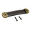 PU Leather Luggage Handle Handle Replace Cabinet Pulls Black 2