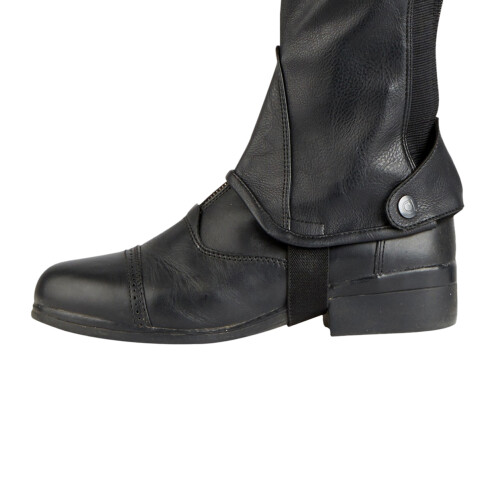 Dublin (Small, Brown) Dublin Unisex Stretch Fit Half Chaps 2