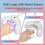 UV LED Nail Lamp with Smart Sensor, Fast Curing, Foldable Design for Home and Salon Use 3