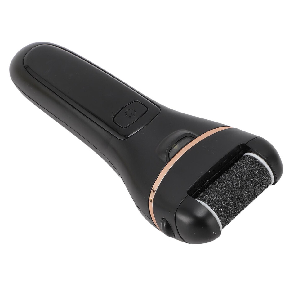 Black Usb Rechargeable Electric Foot File 3W 1200Mah Portable Callus Remover