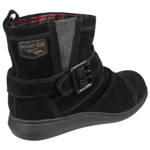ROCKET DOG (4 UK, Black) Rocket Dog Womens/Ladies Mint Pull On Ankle Boots 2