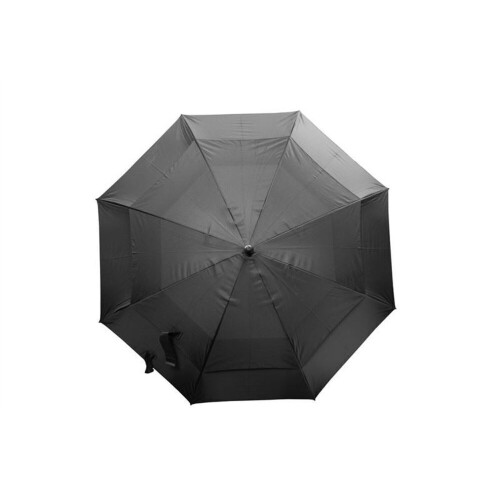 (One Size, Black) Longridge Double Canopy Golf Umbrella 1