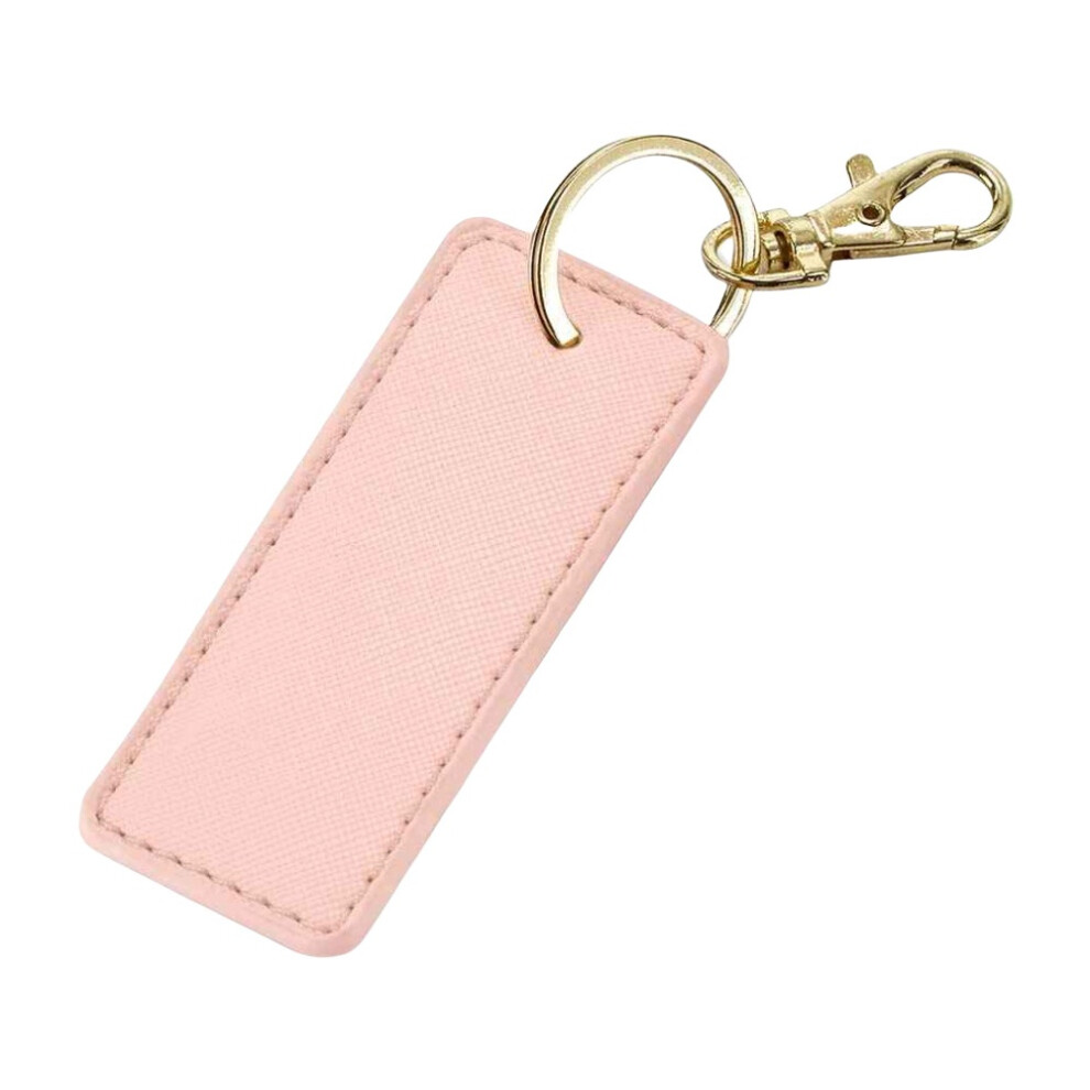 Bagbase (One Size, Soft Pink/Gold) Boutique Key Clip Gold