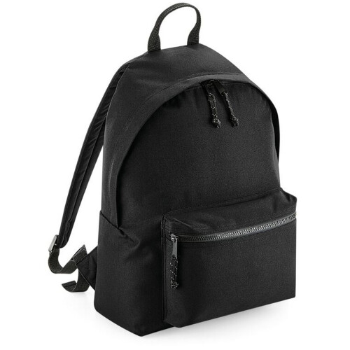 BagBase (One Size, Black) Bagbase Recycled Backpack