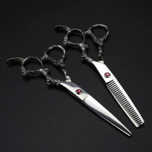 6 Inch Professional Hair Cutting Scissors JP 440C Stainless Steel Barber Shears Ultra Sharp Ergonomic Design