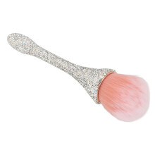 Nail Dust Brush with Soft Fluffy Bristles for Acrylic Nails, Glitter Grip Manicure and Makeup
