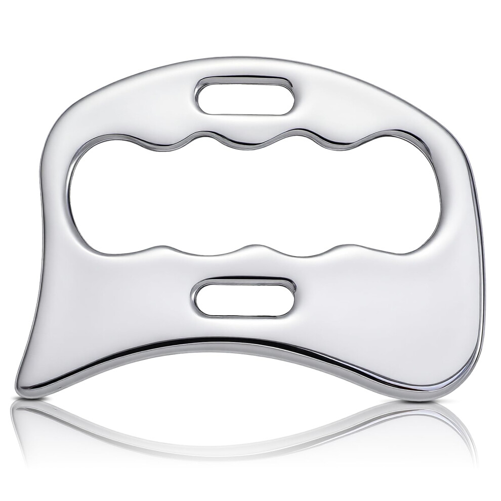 Stainless Steel Gua Sha Tool for Muscle Tension Relief and Lymphatic Drainage Therapy Back Neck