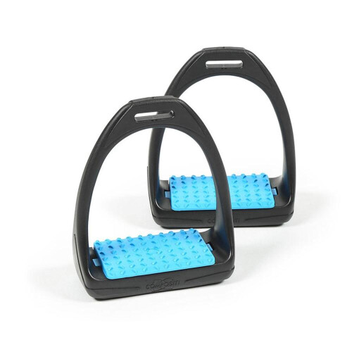 (One Size, Bright Blue) Compositi Reflex Horse Stirrups