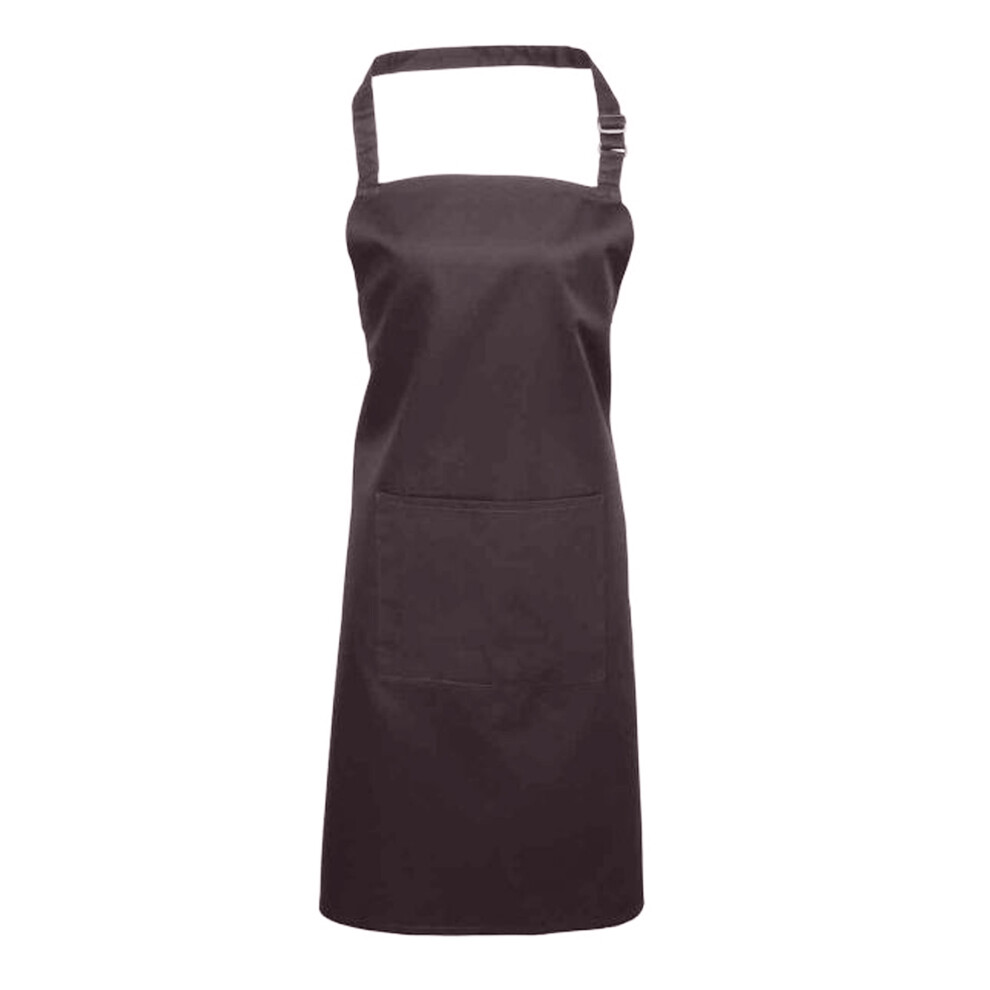 Premier (One Size, Charcoal) Unisex Adult Colours Pocket Full Apron