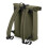 BagBase (One Size, Military Green) Bagbase Roll Top Recycled Backpack 1