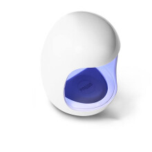 LED Nail Lamp with Magnetic Reflective Panel, Compact UV Gel Nail Dryer for Fingers and Toes