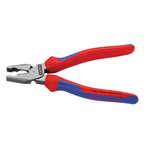 Knipex Knipex 02 02 Series High Leverage Combination Pliers, Multi-component Grip 1
