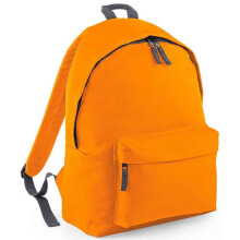 (One Size, Orange/Graphite) Bagbase Original Fashion Backpack