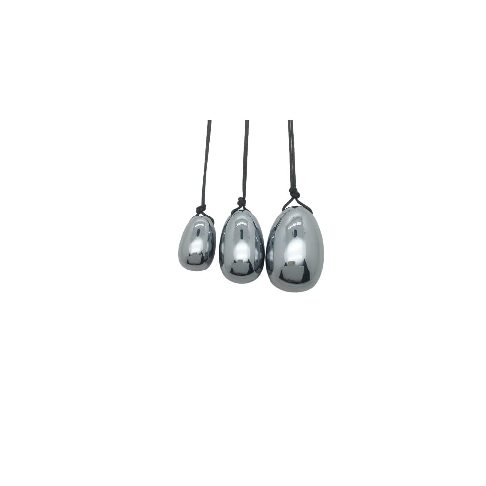 3PC Terahertz Yoni Egg Set for Pelvic Floor Strengthening and Postpartum Recovery Kegel Balls