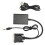 Convertidor VGA a HDMI, cable de PVC, interfaz de 3,5 mm 9