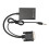 Convertidor VGA a HDMI, cable de PVC, interfaz de 3,5 mm 5