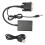Convertidor VGA a HDMI, cable de PVC, interfaz de 3,5 mm 8