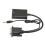 Convertidor VGA a HDMI, cable de PVC, interfaz de 3,5 mm 13