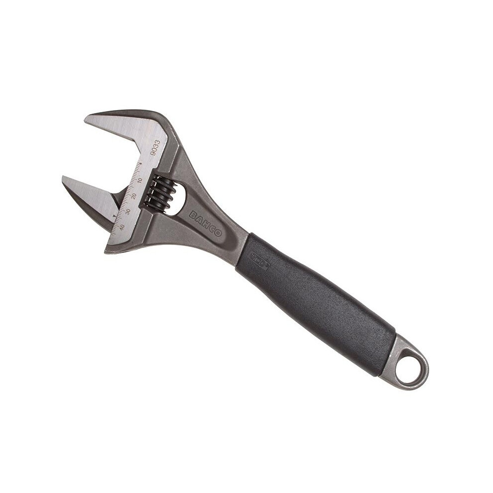 Bahco Ergo 90 Series Adjustable Wrench, Extra Wide Jaw 5063750978499