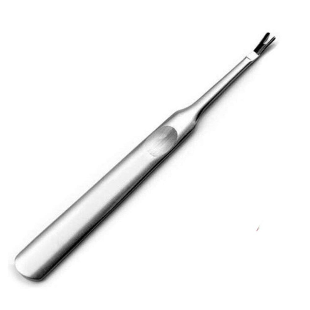 Professional Stainless Steel Cuticle Nipper with Sharp VShaped Blade for Manicure and Pedicure