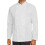 (S, White) Dennys Unisex Adults Budget Long Sleeve Chef Jacket 2
