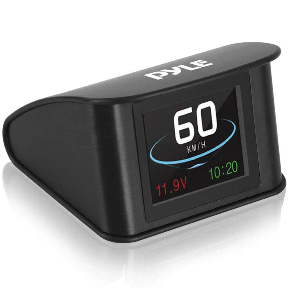 Universal Gps Car Hud Display 2.6 Inch Digital Windshield Speedometer With Compass And Overspeed Alert 9455672022460