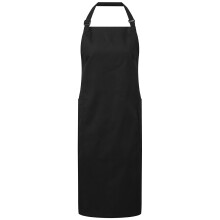 (One Size, Black) Premier Organic Fairtrade Certified Recycled Full Apron
