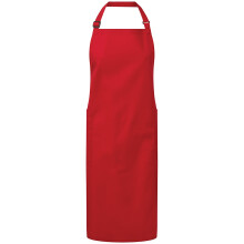 (One Size, Red) Premier Organic Fairtrade Certified Recycled Full Apron