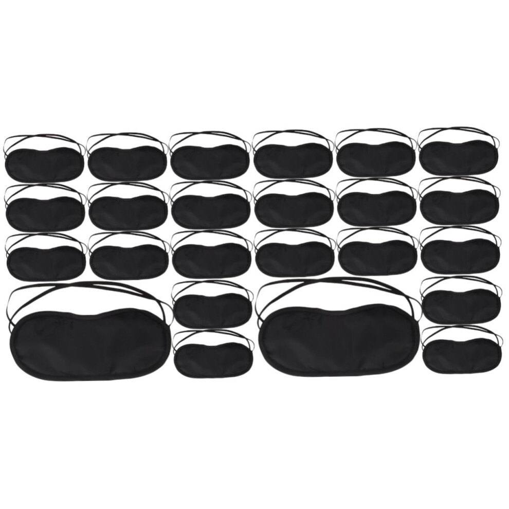 48 Pack Sleep Mask Blackout Eye Mask for Sleeping with Sponge Padding and Double Elastic Bands