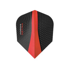 (One Size, Black/Red) Harrows Dimplex Retina Dart Flights