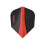 (One Size, Black/Red) Harrows Dimplex Retina Dart Flights 1