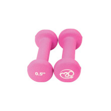 (0.5kg, Pink) Fitness Mad Neoprene Dumbell Set (Pack Of 2)