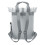 BagBase (One Size, Light Grey) Bagbase Unisex Adult Mini Recycled Twin Handle Backpack 2