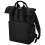 BagBase (One Size, Black) Bagbase Roll Top Recycled Twin Handle Laptop Backpack 1