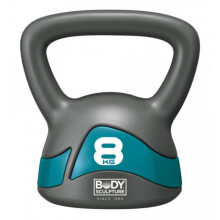 (8kg, Grey/Green) Carta Sport Body Sculpture Kettle Bell