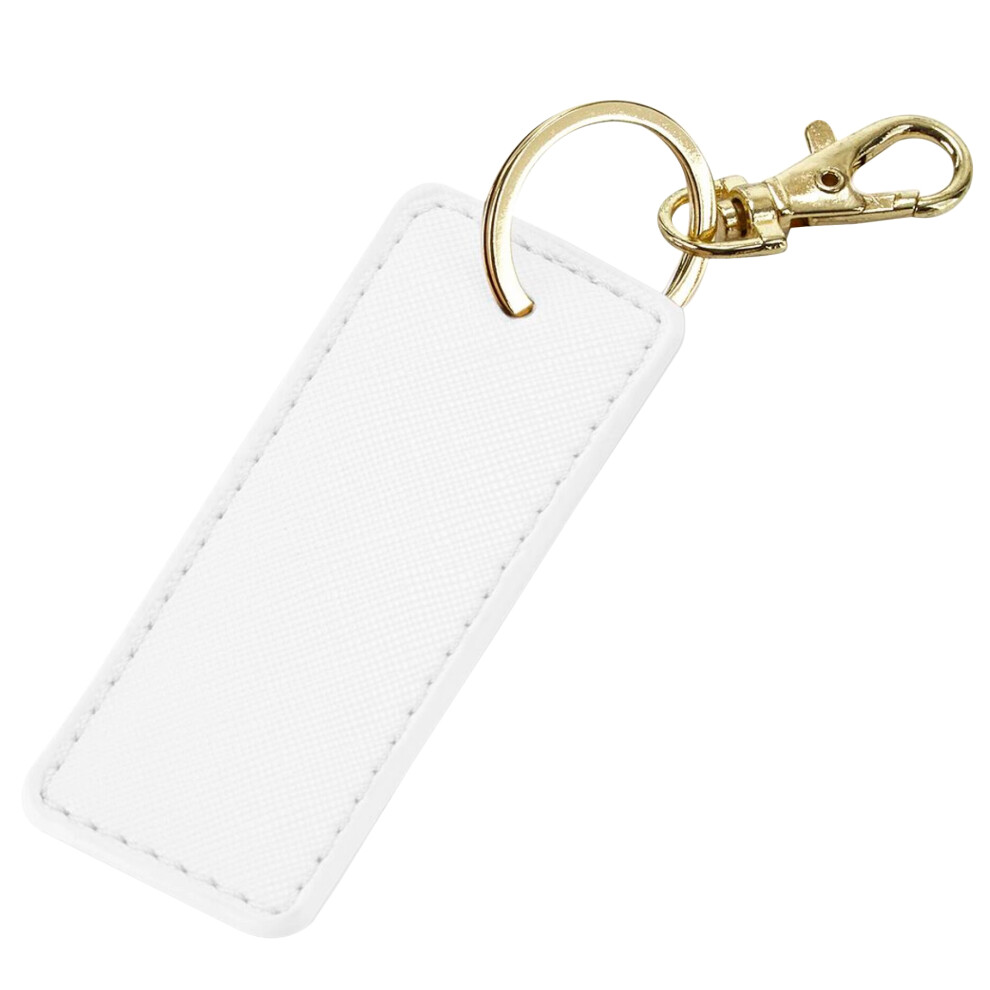 Bagbase (One Size, Soft ) Boutique Key Clip White