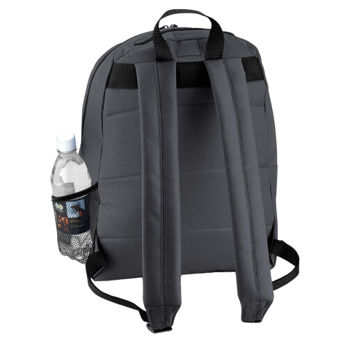 BagBase (One Size, Graphite) Bagbase Universal Multipurpose Backpack / Rucksack / Bag (18 Litres) (Pack of 2) 1