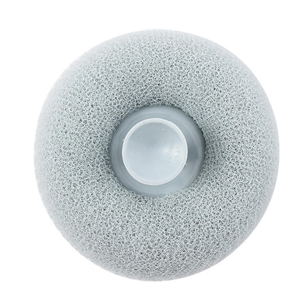 Body Loofah Sponge with Secure Finger Grip and Builtâin Suction Pad, Soft Quick Dry Bath Scrubber