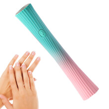 UV Nail Lamp with Dual Timer Modes and USBC Charging, Compact Gel Nail Light for Travel