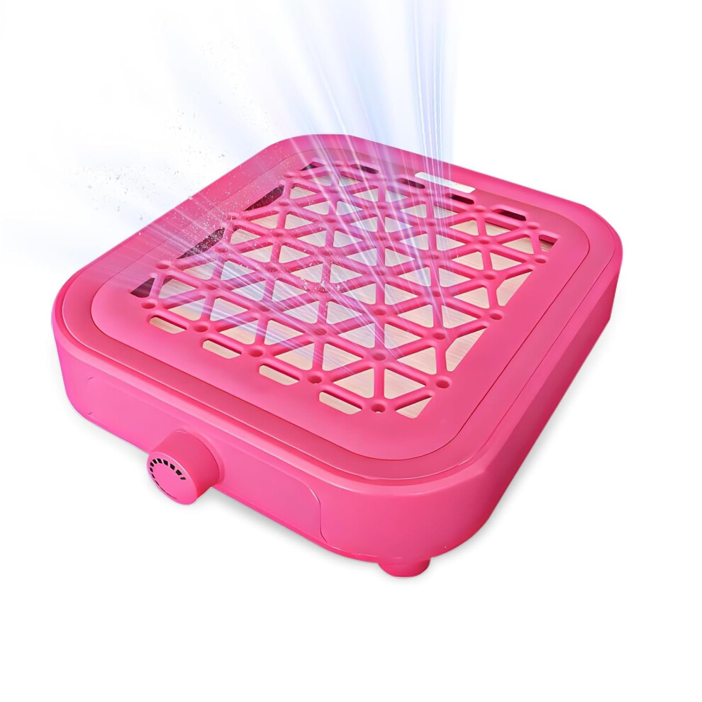Professional Nail Dust Collector 4500 Rpm With Powerful Suction And Washable Filter For Salon And Home Purple 9092120522525