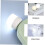 10pcs USB Car Interior Light Set with Soft Diffused Glow for Night Driving and Home Use 3