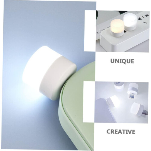 10pcs USB Car Interior Light Set with Soft Diffused Glow for Night Driving and Home Use 2