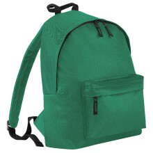 (One Size, Kelly Green) Bagbase Fashion Backpack / Rucksack (18 Litres) (Pack Of 2)