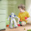 Educational Programmable Robot for Kids Rechargeable Remote Control Gesture Sensing Obstacle Avoidance Singing Dancing LED Eyes Intelligent 3