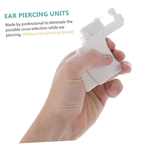 Disposable Ear Piercing Kit with Sterile Self Piercing Gun for Fast SingleStep Home Use 2