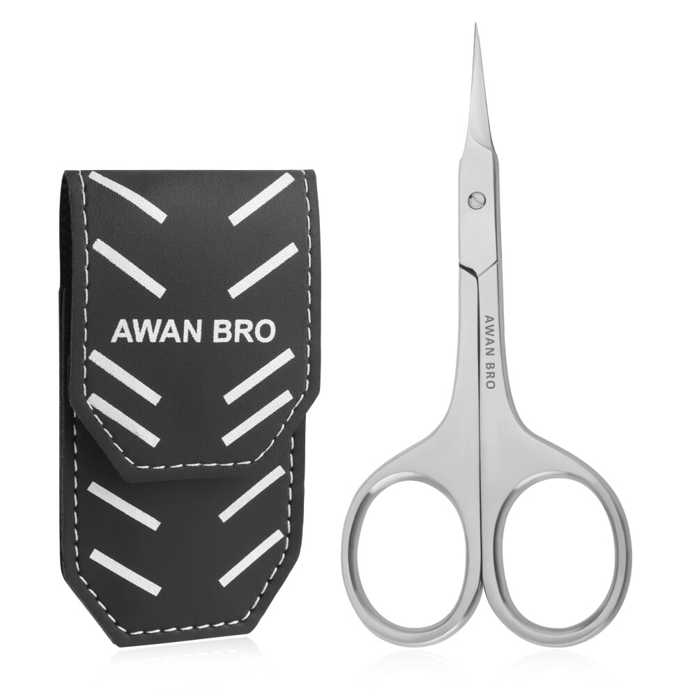 Professional Cuticle Scissors Curved Blade German Stainless Steel Manicure and Grooming Tool
