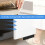 Drawer Foot Pull Handle Carbon Steel Easy Install Touchless Toe Kick 4