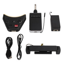 High Quality Sound Guitar Wireless Microphone System Easy To Use Setup4Band Compatibility Stable Connection Warm Natural Tone Excellent Accuracy