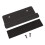 Drawer Foot Pull Handle Carbon Steel Easy Install Touchless Toe Kick 12
