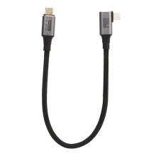 Video And Audio Transfer USB C Cable High Speed Data Transfer Fast Charging Ultra HD Display Wide Compatibility Short Cable Design
